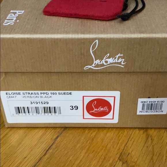 Size 39 Christian Louboutin Eloise Strass - Picture 4 of 4